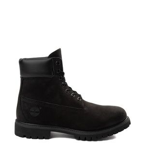 All black Timberlands, size 10.5, never worn
